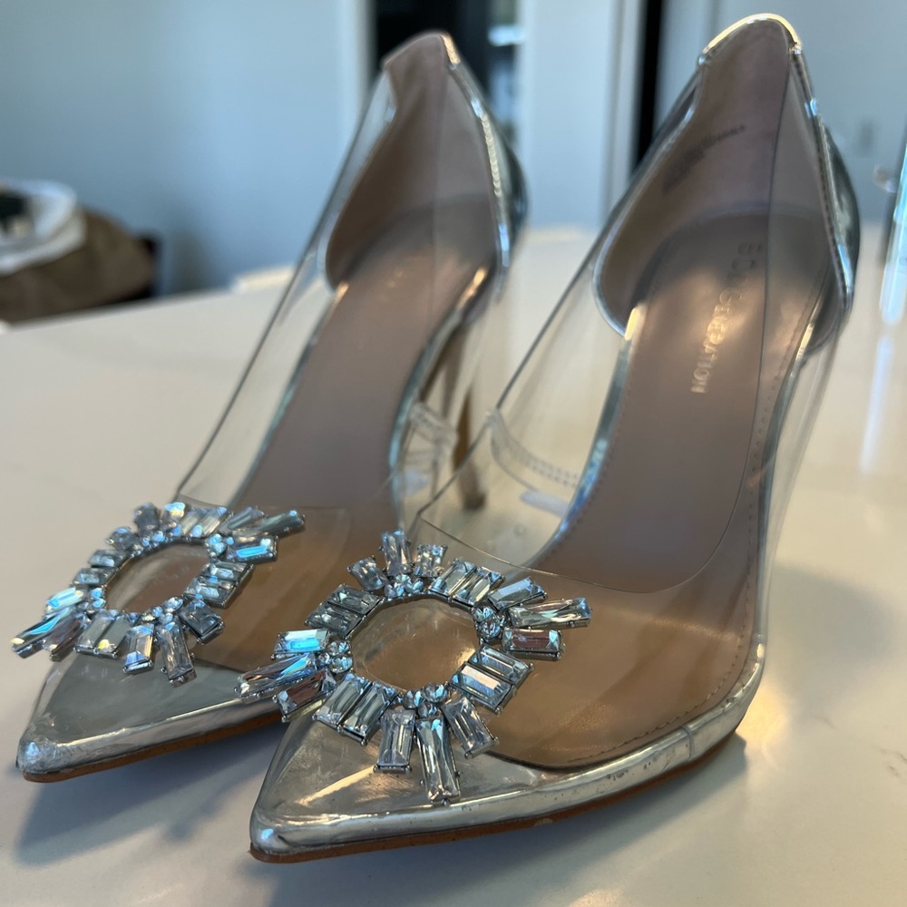 Clear heel